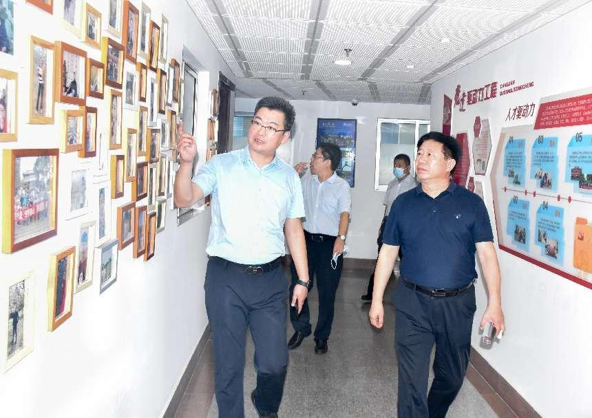 壽光市政協調研組蒞臨環球軟件 調研數字產業、數字城市建設情況