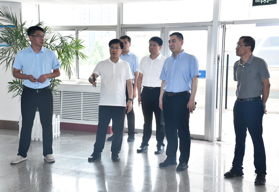 濰坊市司法局領導蒞臨環球軟件調研