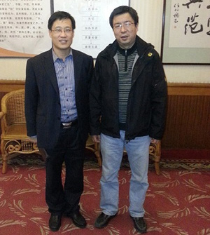 中國地質大學謝忠院長到訪環球軟件