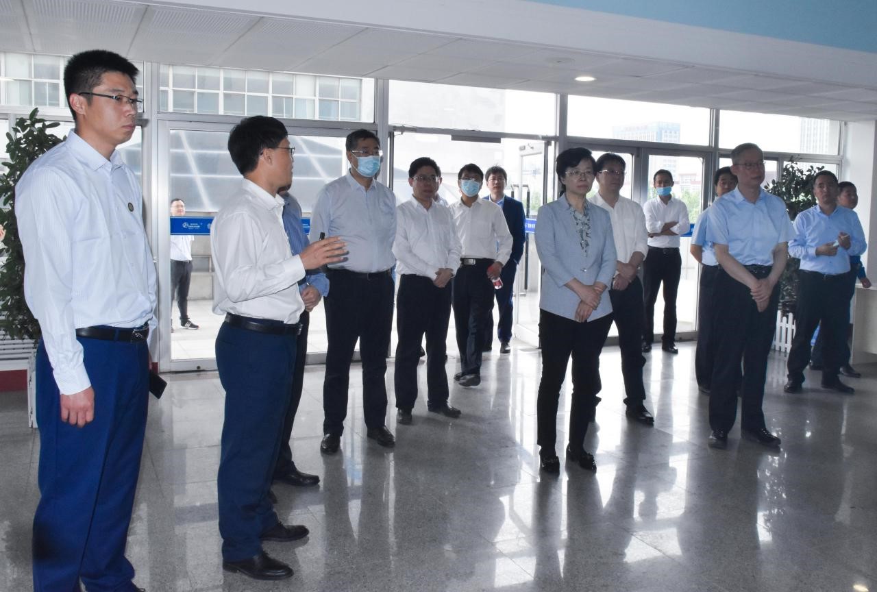 省大數據局局長馬越男一行蒞臨環球軟件調研縣域新型智慧城市建設“壽光模式”