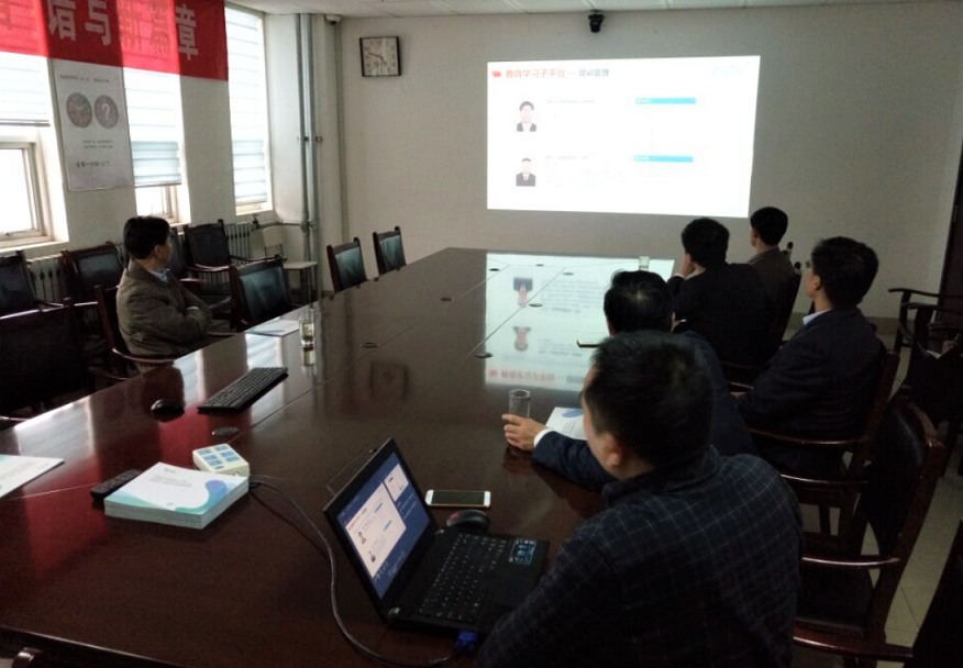 中共壽光市委組織部考察團蒞臨環球軟件考察調研