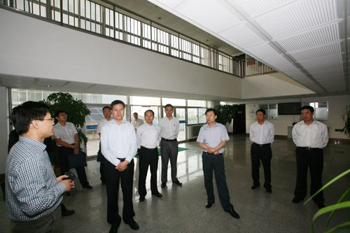 中共濰坊市委組織部調研組到環球軟件參觀調研