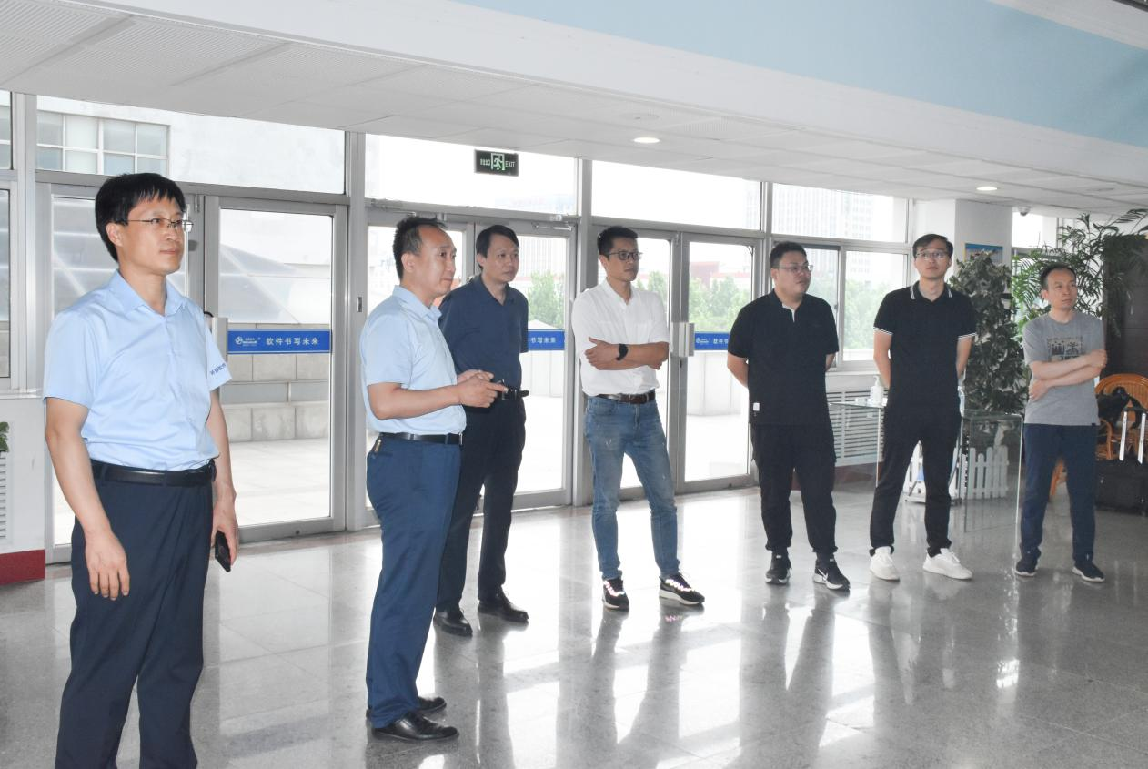 浙江大學及山東省科學院專家組蒞臨環球軟件洽談合作