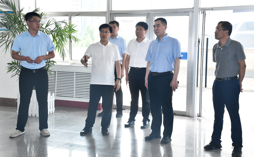 濰坊市司法局領導蒞臨環球軟件調研